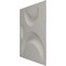 Ekena Millwork 11 7/8in. W x 11 7/8in. H Seville EnduraWall Decorative 3D Wall Panel Covers 0.98 Sq. Ft. WP12X12SEFSM - alternate 6